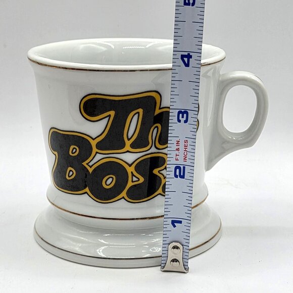 Vintage The Boss Ceramic Coffee Mug Tea Cup White Novelty Work Breaks Funny Gift - Picture 8 of 9